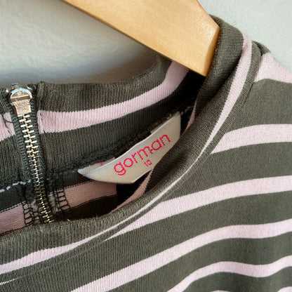 Gorman Green Stripe Dress (women’s 10)