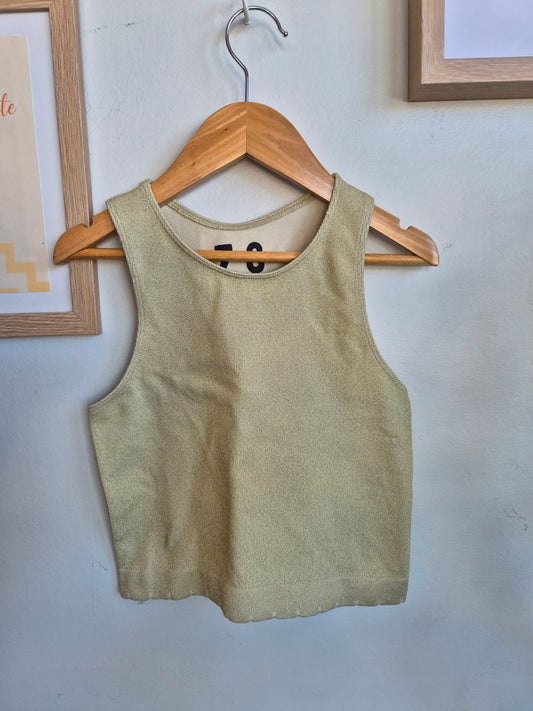 C.O.K Gold Shimmer Singlet (7-8y)