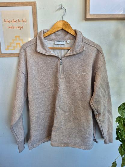 Country Road Quater Zip (Women's L)