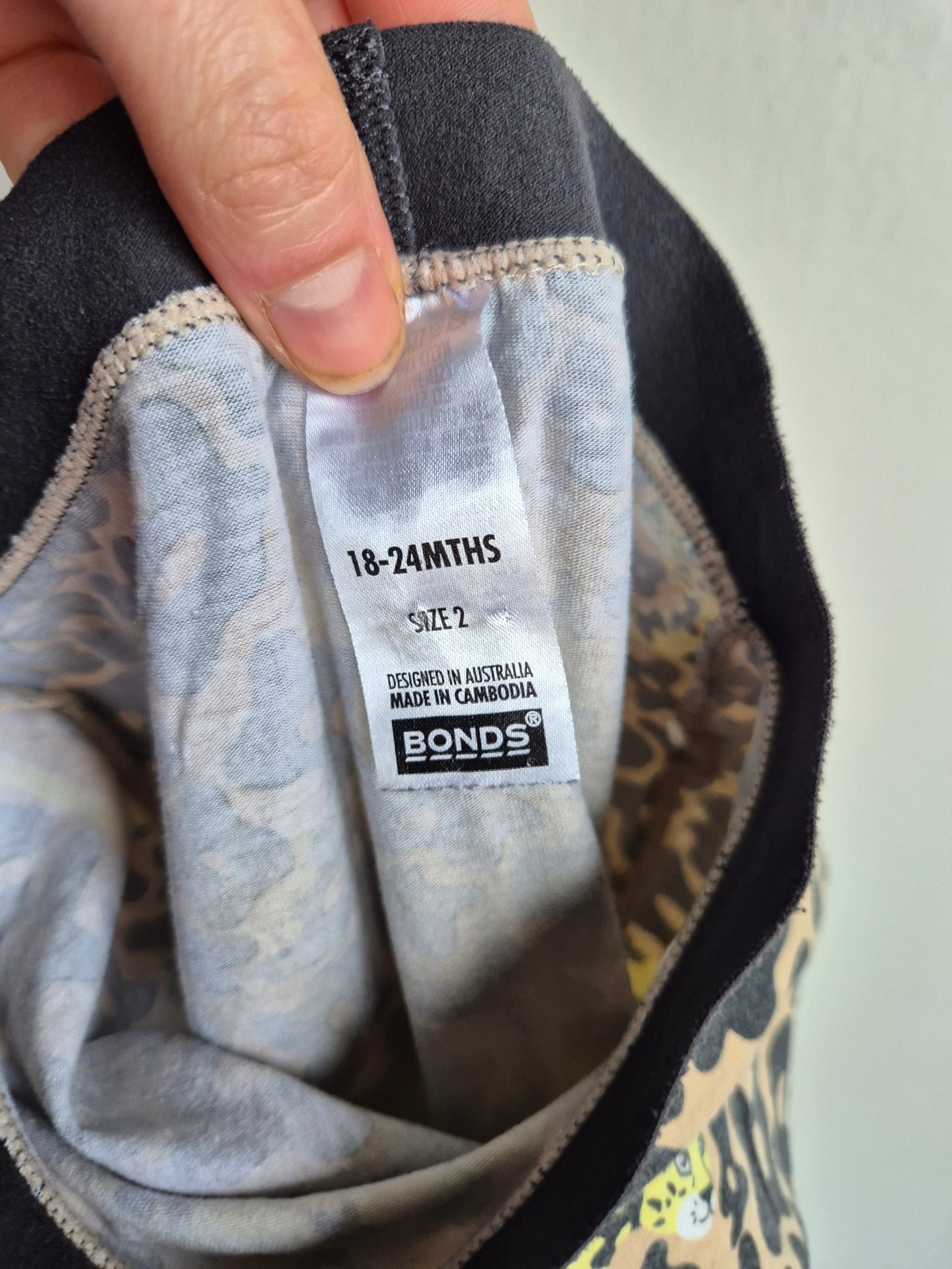 Bonds Leopard Leggings (18-24m)