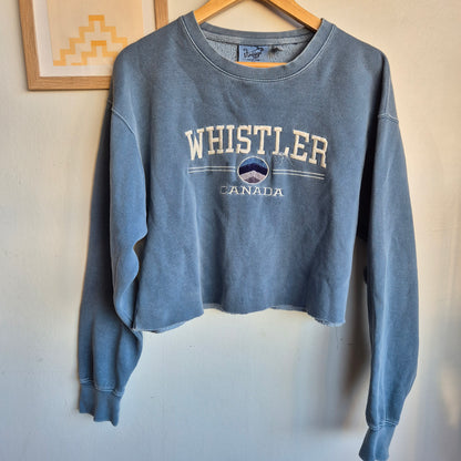 US Vintage Whistler Crop Crew (Adults M)