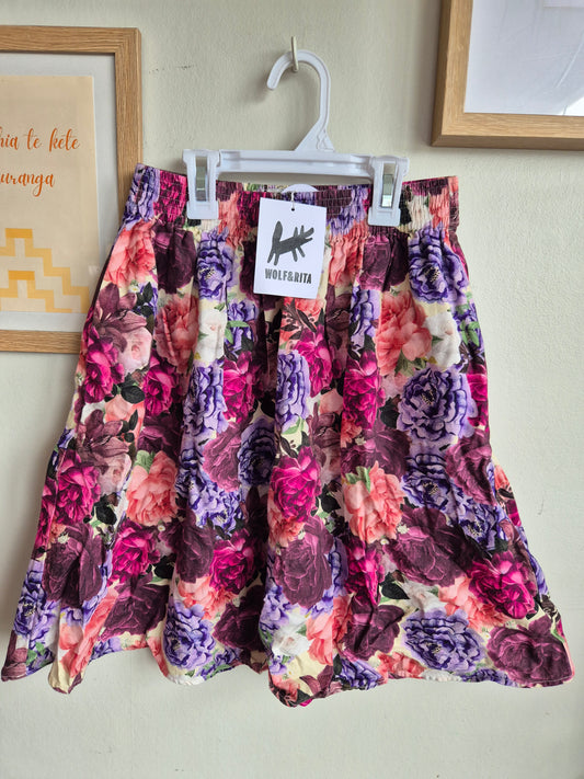 BNWT Wolf & Rita Floral Skirt (10y)