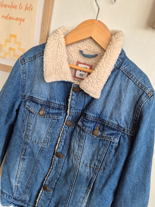 C.O.K Denim/Sherpa Jacket (9-10)