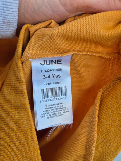 June Mustard Crew (3-4y)