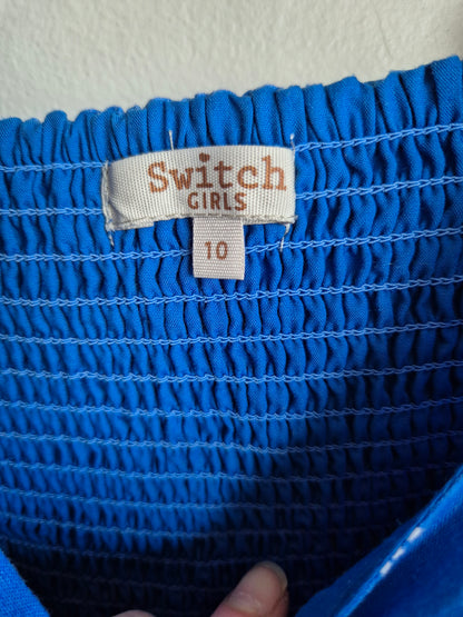 Switch Girls Blue Dress (10y)