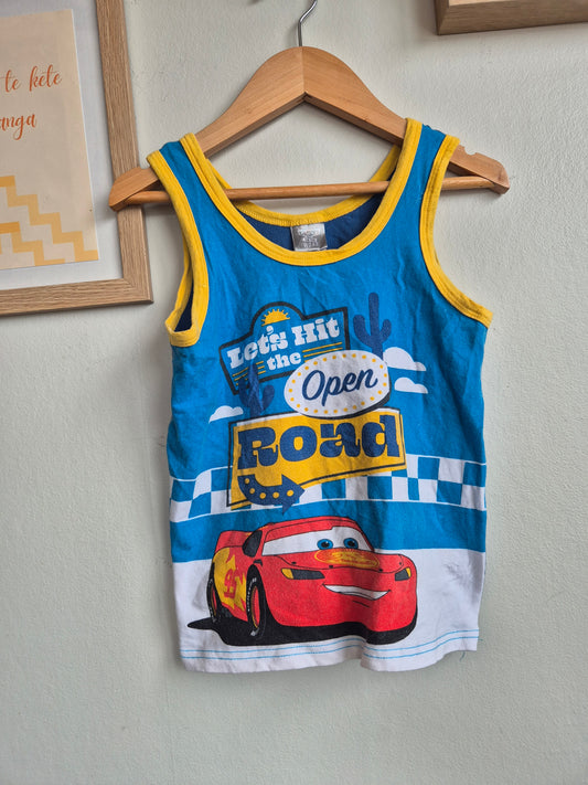Rio Cars Singlet (6/8y)