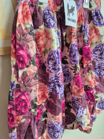 BNWT Wolf & Rita Floral Skirt (10y)