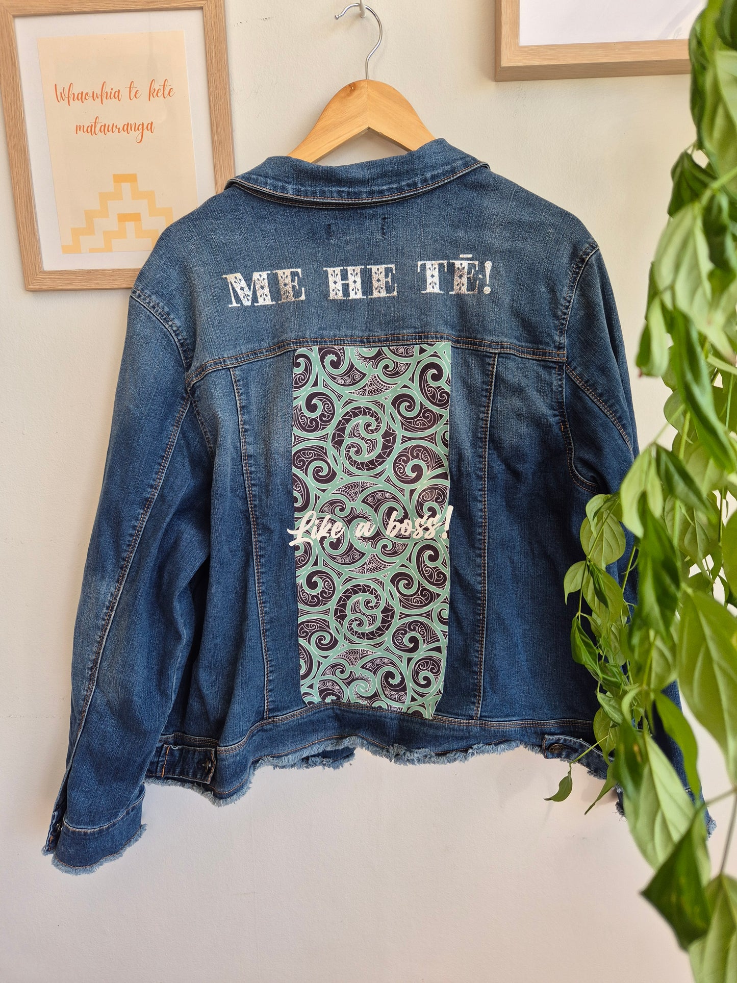 Toitū Kākahu - Denim Jacket (Women's 2X)