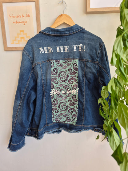 Toitū Kākahu - Denim Jacket (Women's 2X)