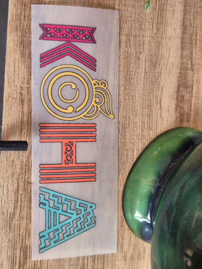 Anō Single Iron On Decals