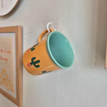 Cactus Ceramic Mug - Just Mugs, Made in England