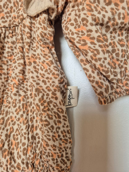 Kapow Leopard Romper (3-6m)
