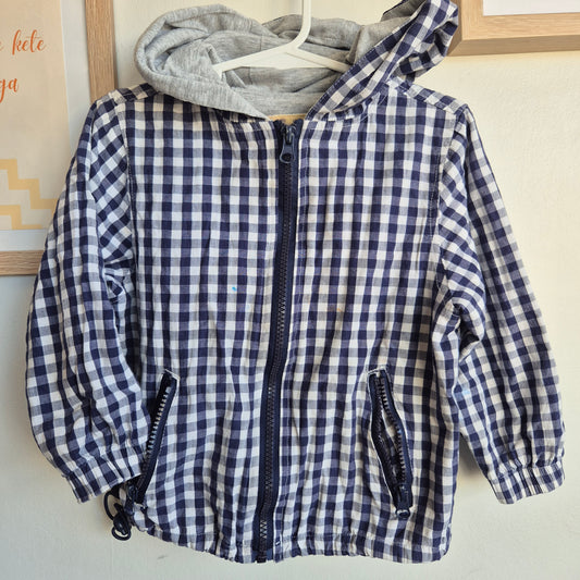 Plaid Zipup (3y)
