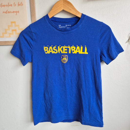 Under Armour Basketball Tee (Youth Medium)