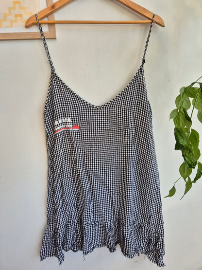 Toitū Kākahu - Glassons Gingham Dress (Women's M)
