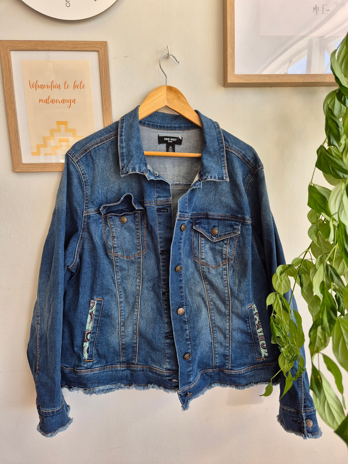 Toitū Kākahu - Denim Jacket (Women's 2X)