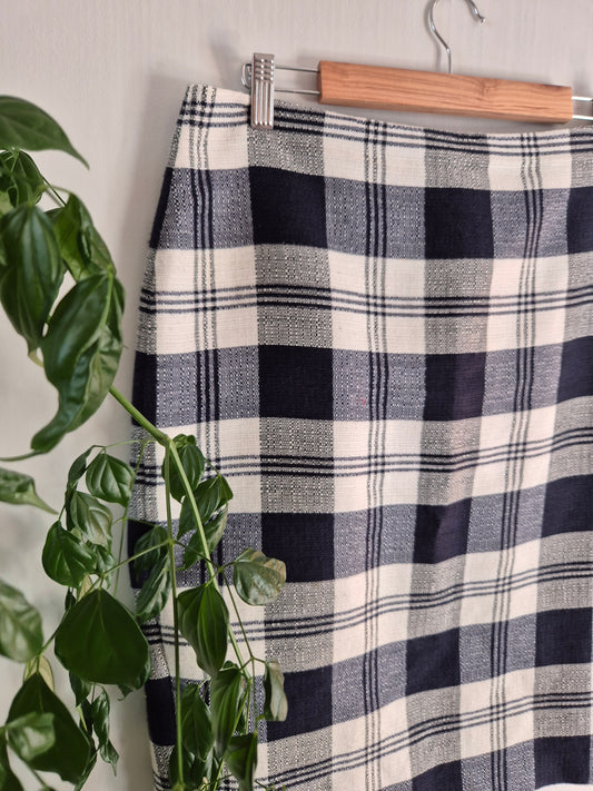Hobbs London Plaid Skirt (Women’s 16)
