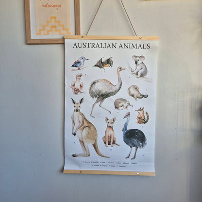 Australian Animals Wall Hanging