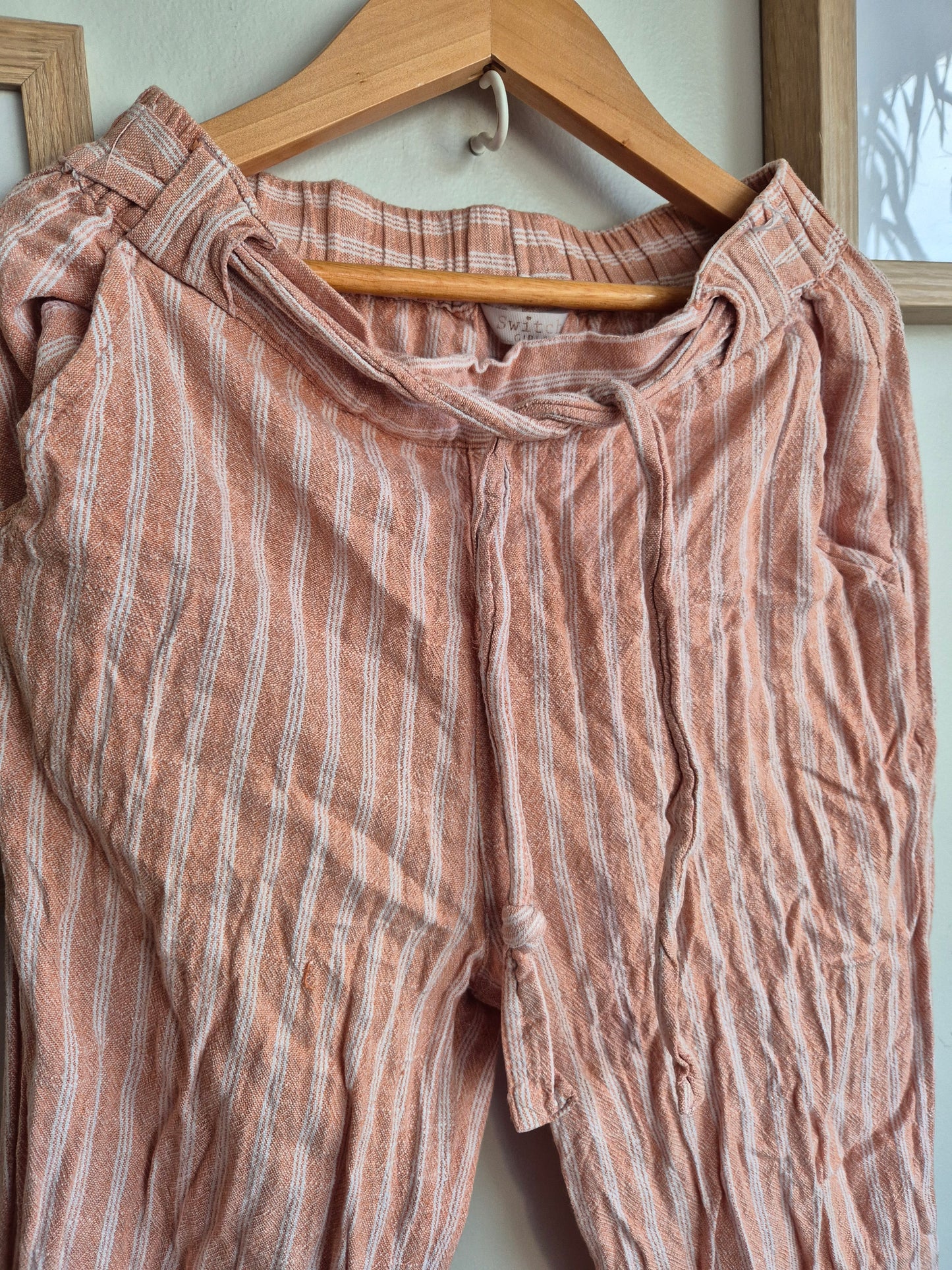Switch Girls Linen Pants (10y)