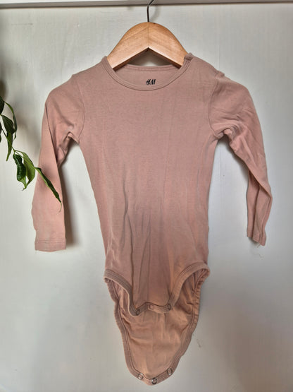 H&M Basics Bodysuit Set (6m)