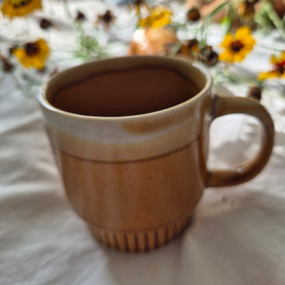 Rustic Glazed Ceramic Mug