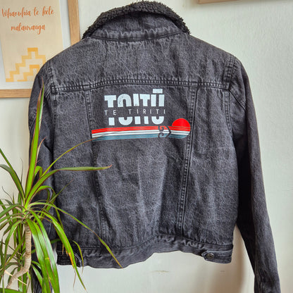 Toitū Te Tiriti: Glassons Sherpa/Denim Jacket (Women's 8)