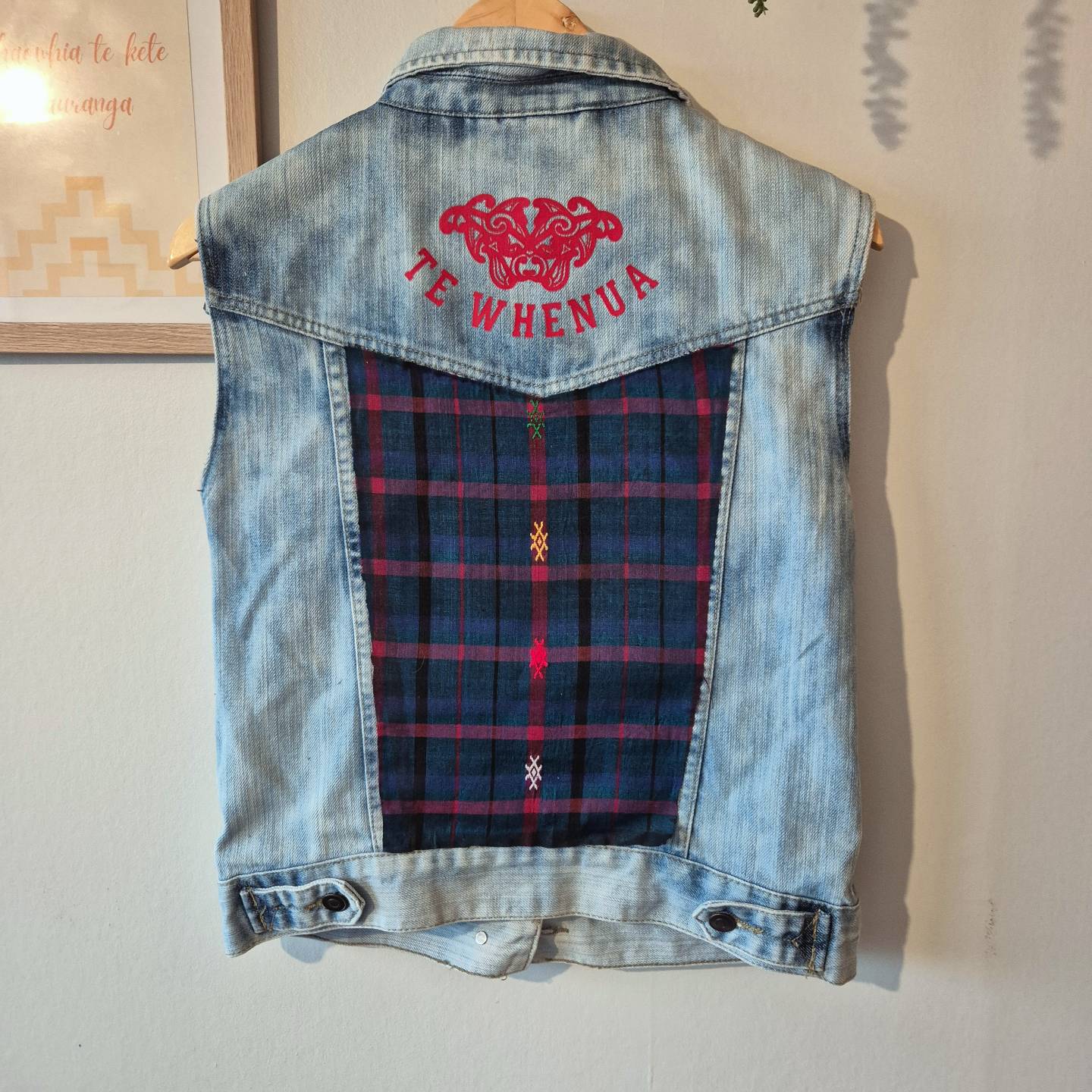 Toitū Kākahu Denim Vest (M/L)