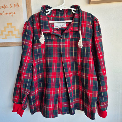 Young Vogue Plaid Top (10y)