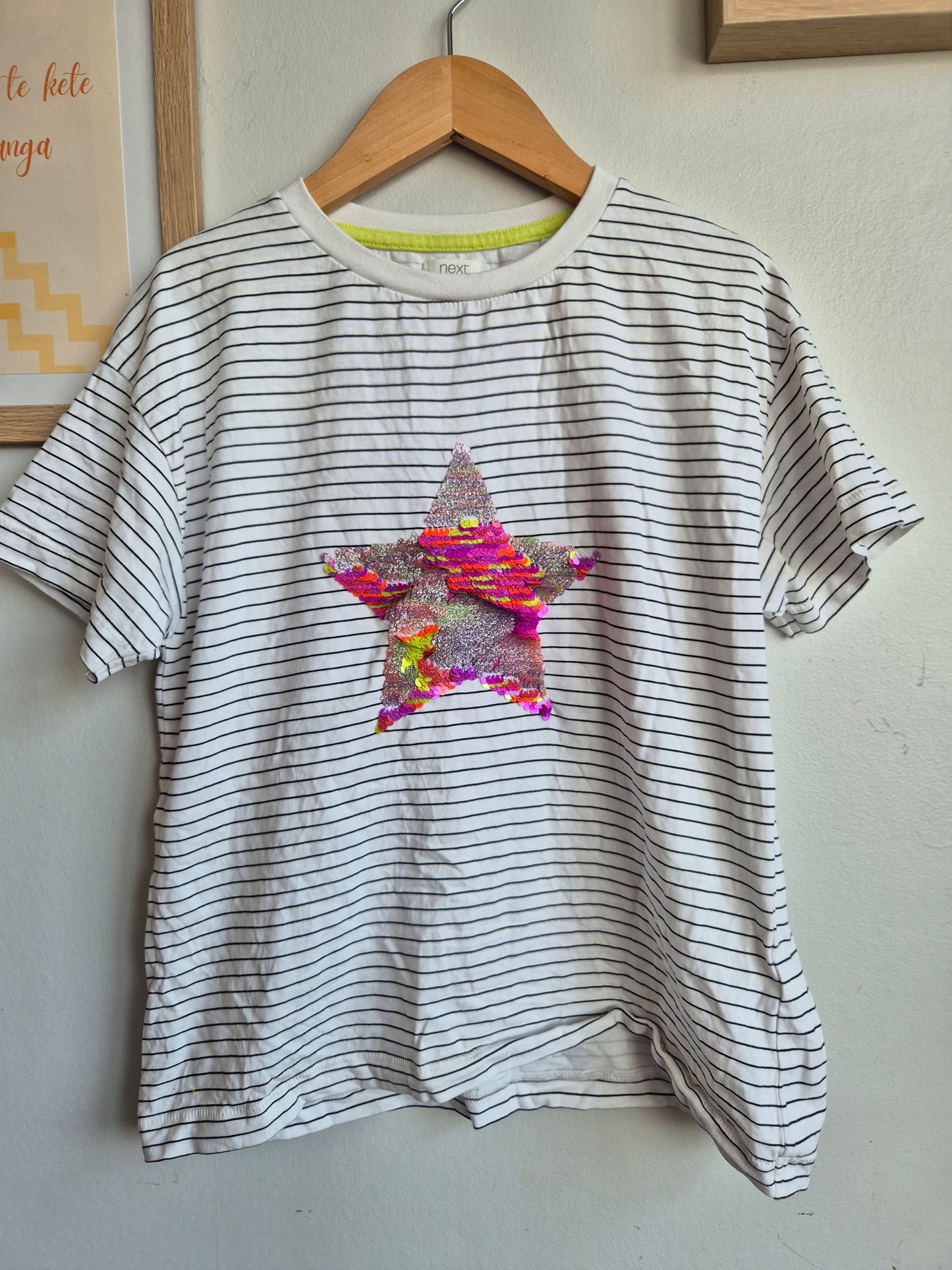 Next Sequin Star Tee (8y)