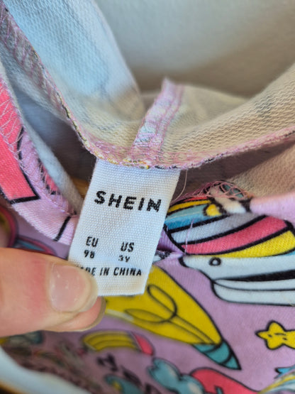 Shein Grafic Hoodie (2-3y)