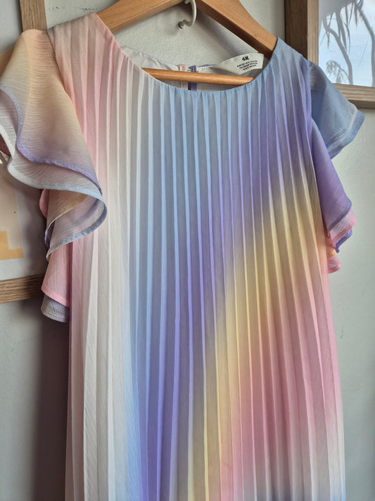 BNWOT H&M Rainbow Dress (8-10y)