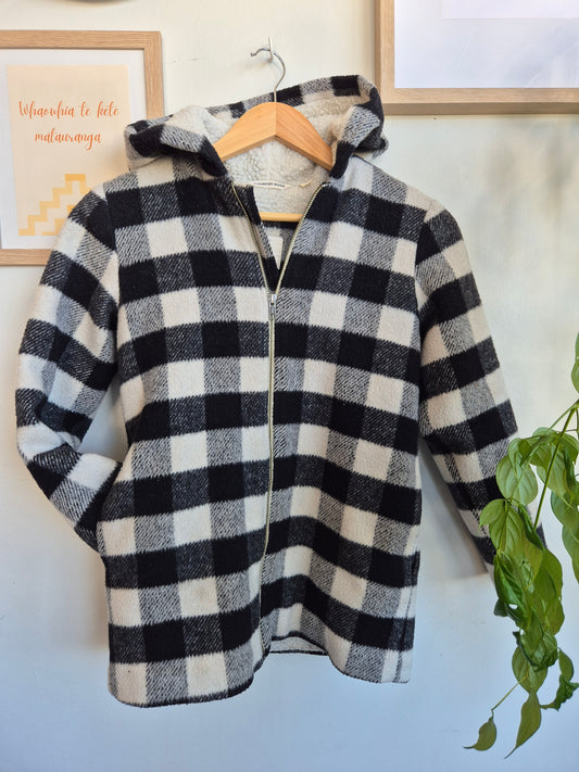 Country Road Wool Blend/Sherpa Shacket/Jacket (10-11y)