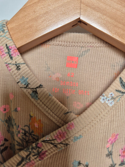 Hema Bamboo Rib Bodysuit (6m)