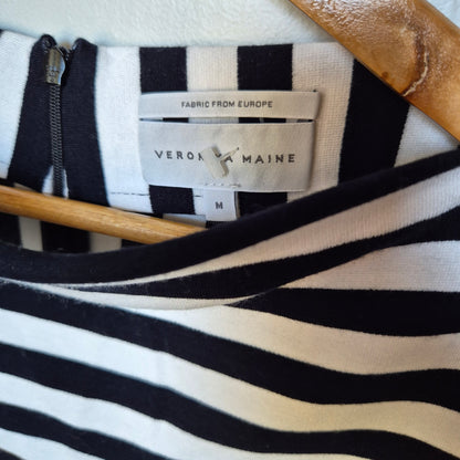 Veronika Maine Boat Neck Stripe Top (womens m)