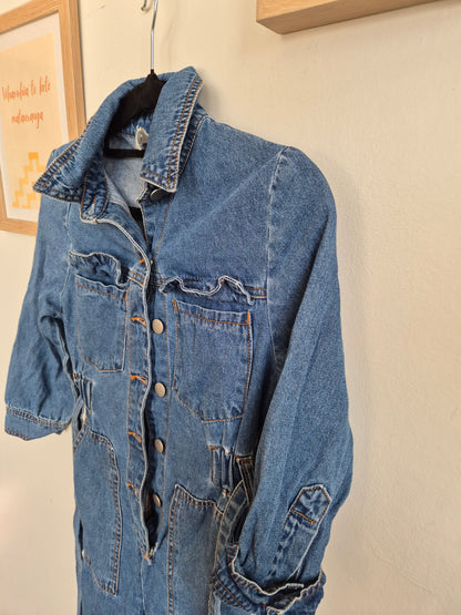 Seed Teen Denim Boiler Suit (8 Teen)
