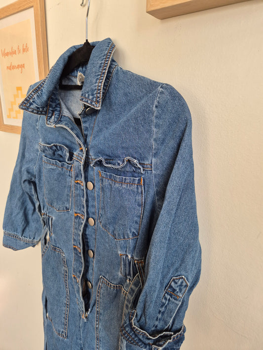 Seed Teen Denim Boiler Suit (8 Teen)