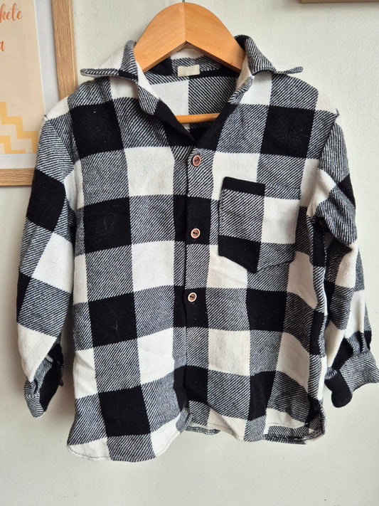 Vintage Plaid Top (4y)