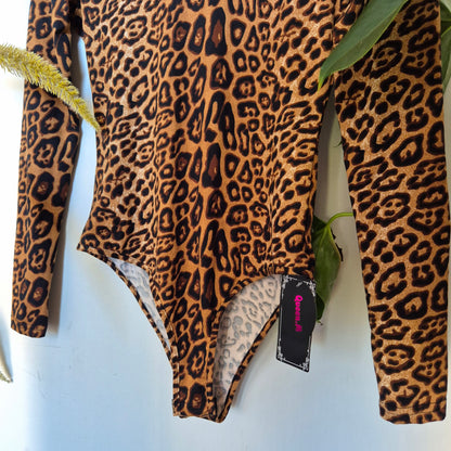 BNWT Leopard Bodysuit (Womens 10)