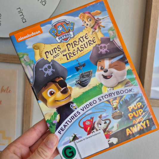 Paw Patrol DVD: Pups and the Pirate Treasure
