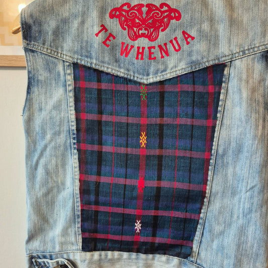Toitū Kākahu Denim Vest (M/L)