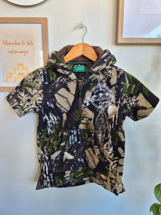 Ridgeline Hunting Fleece Hoodie Tee (6y)