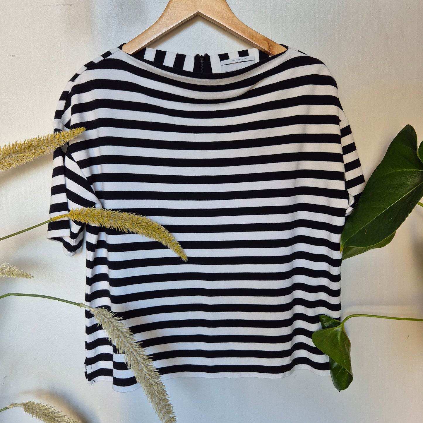 Veronika Maine Boat Neck Stripe Top (womens m)