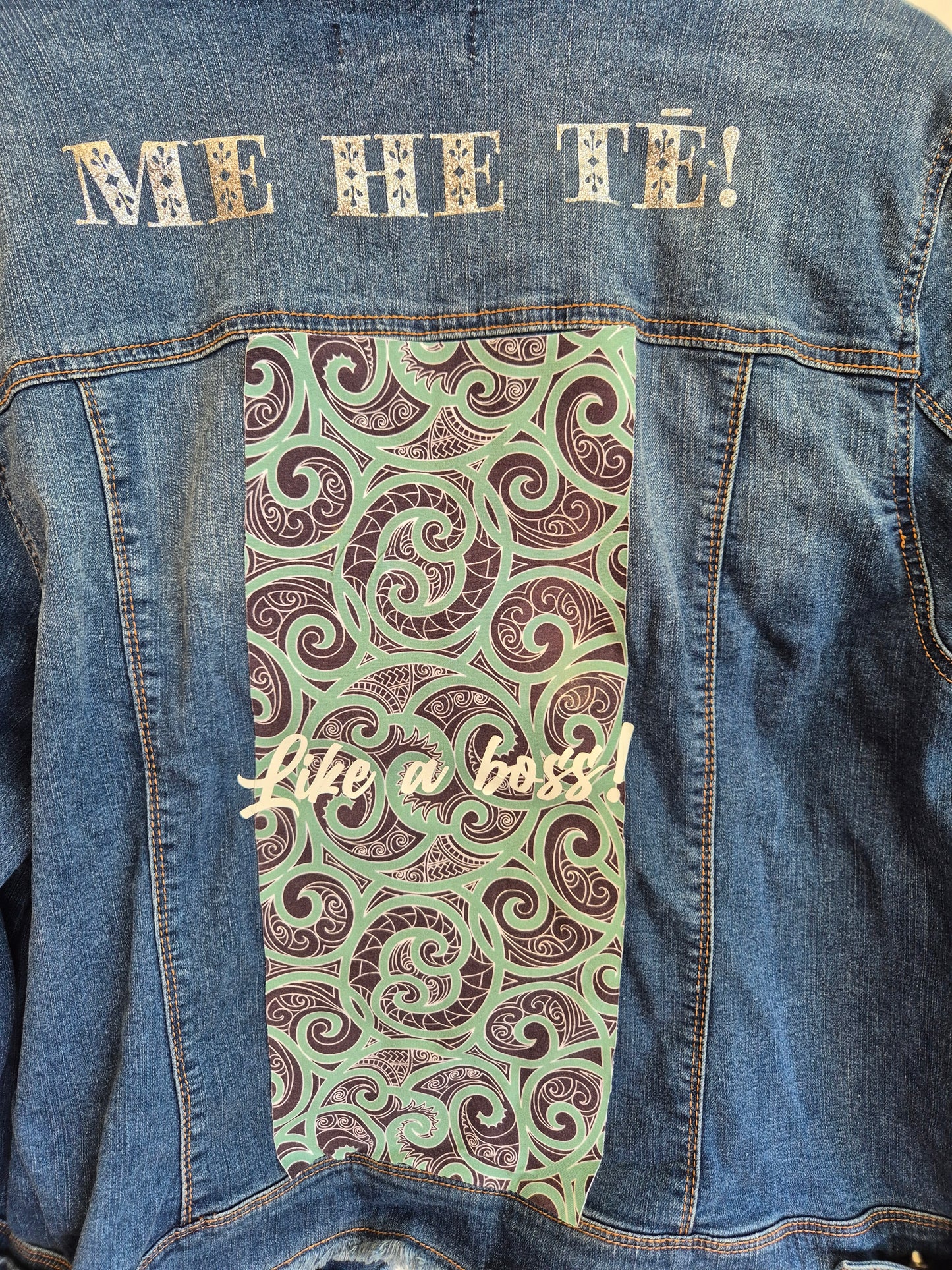 Toitū Kākahu - Denim Jacket (Women's 2X)