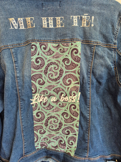 Toitū Kākahu - Denim Jacket (Women's 2X)